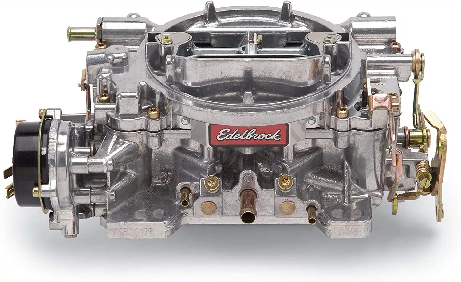 Edelbrock 1406 Performer 600 CFM Square Bore 4-Barrel Air Valve Secondary Electric Choke Carburetor