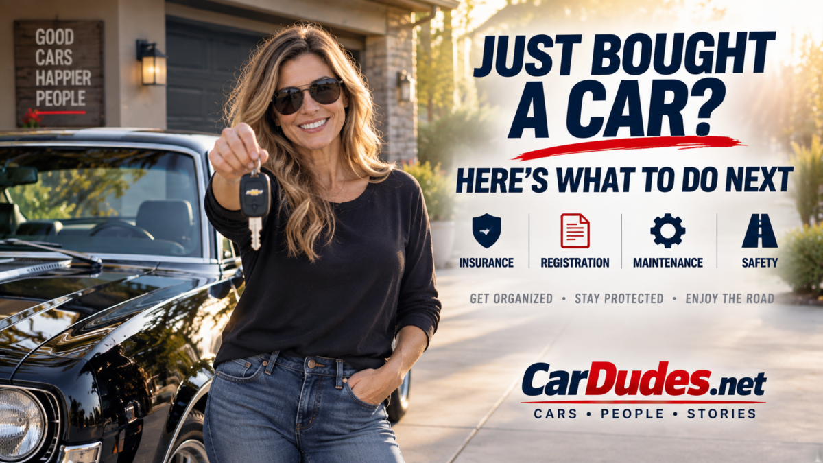 What to do after buying a car checklist for new car owners