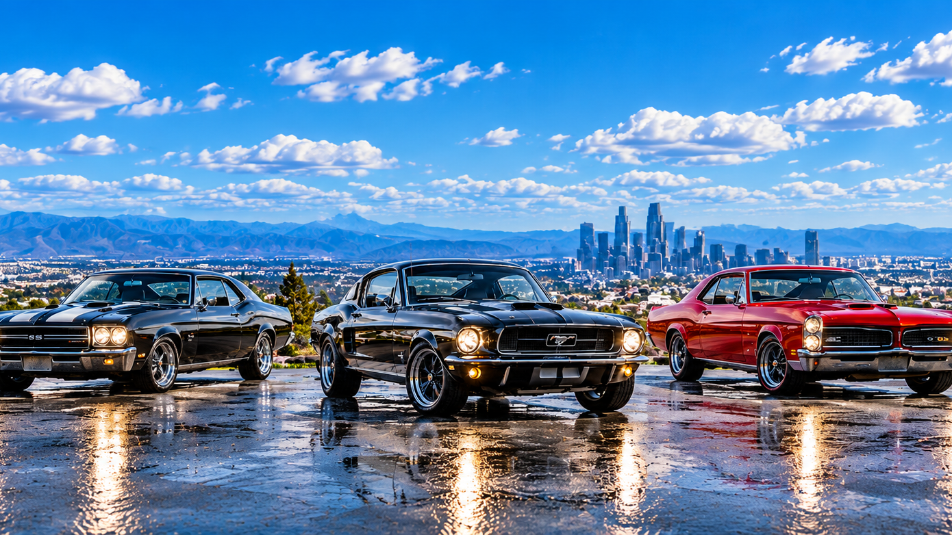 Classic American muscle cars featured on CarDudes.net