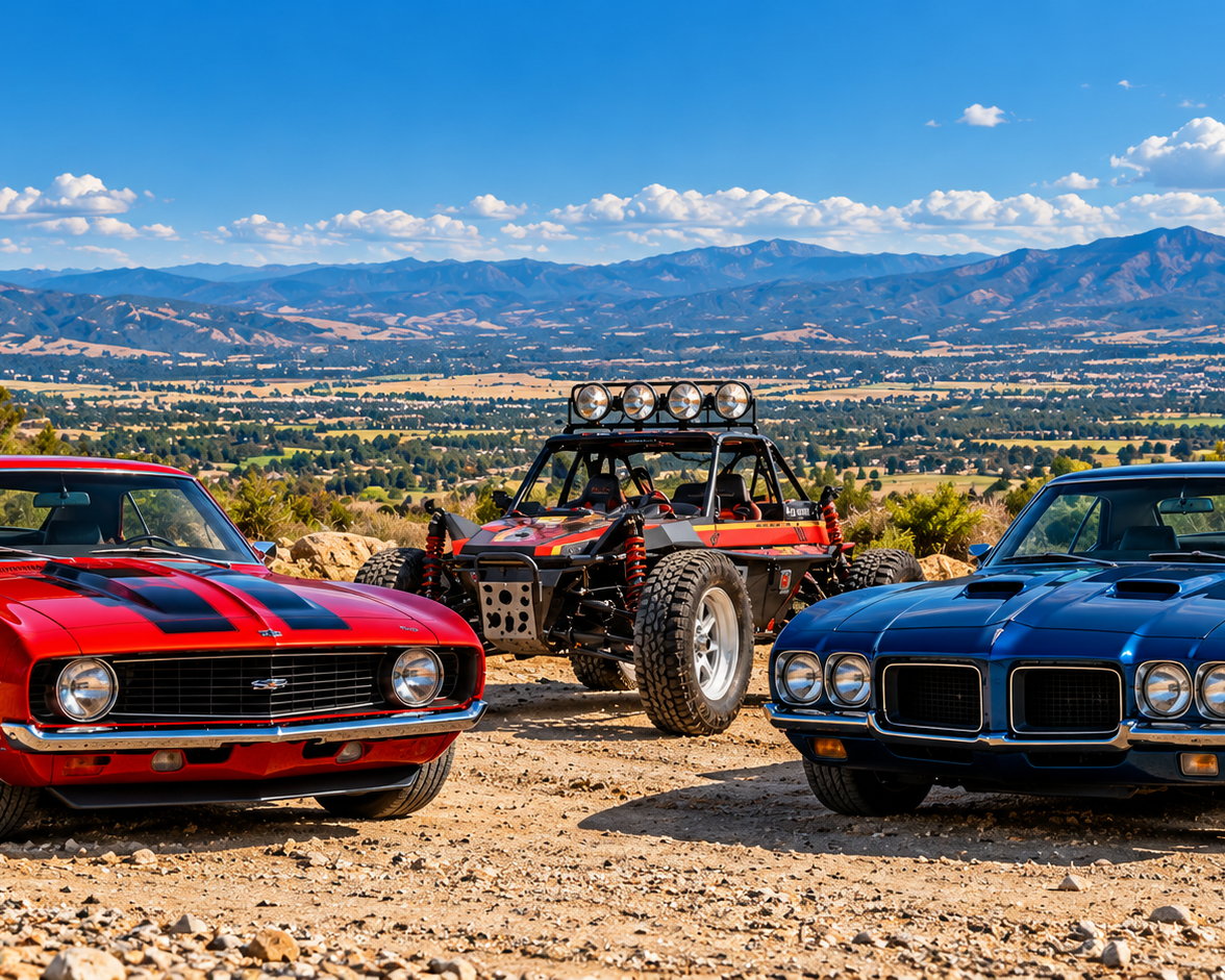 Car Trends Today featuring classic muscle cars and automotive trends