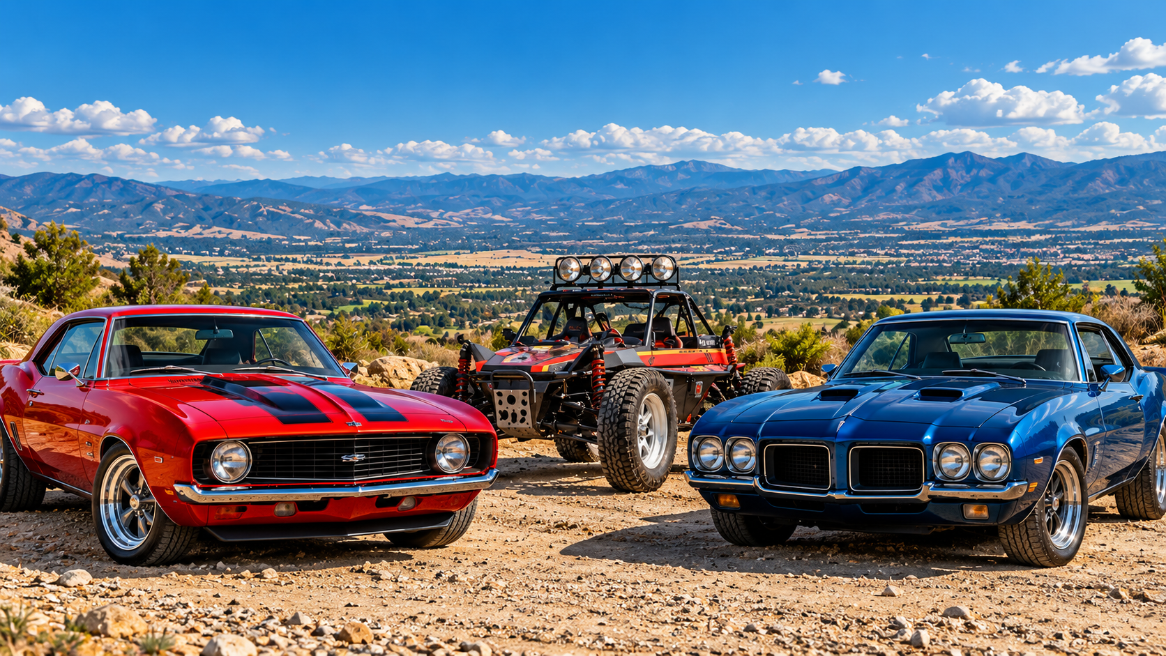 Car Trends Today featuring classic muscle cars and automotive trends