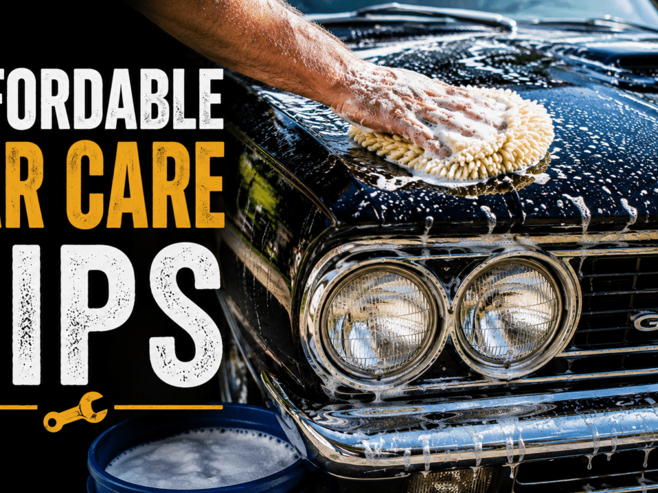 affordable car care tips