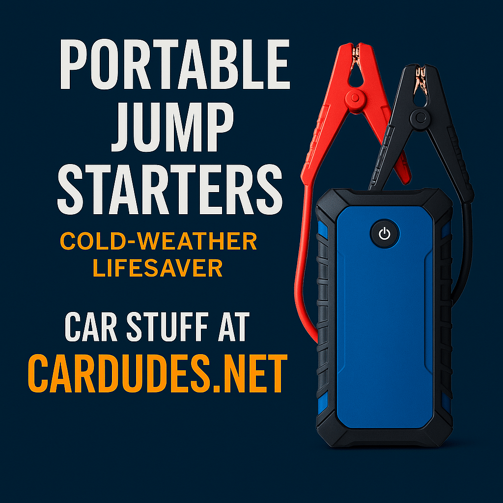 Portable car battery jump starter cold weather CarDudes.net