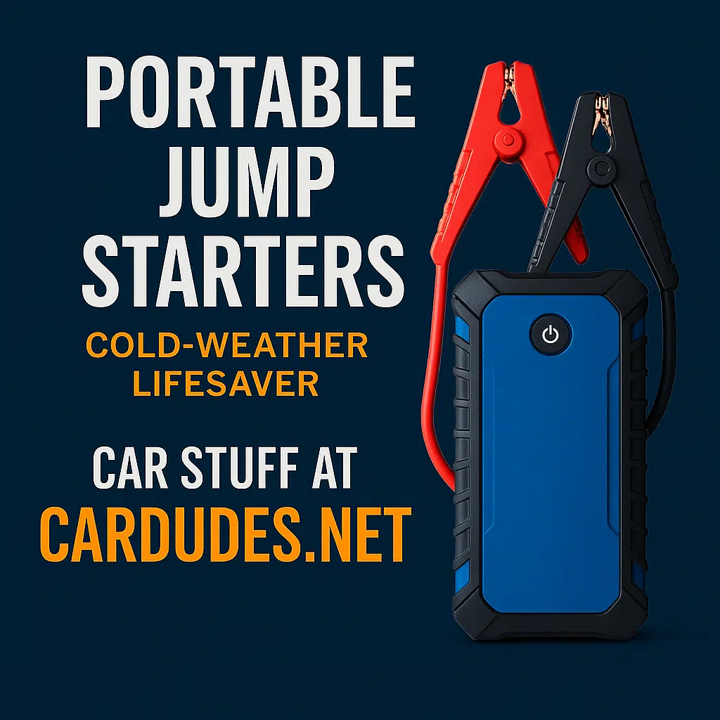 Portable car battery jump starter cold weather CarDudes.net