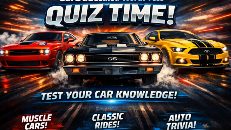fun car quiz