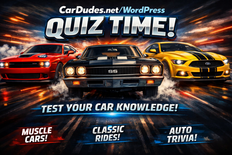 fun car quiz