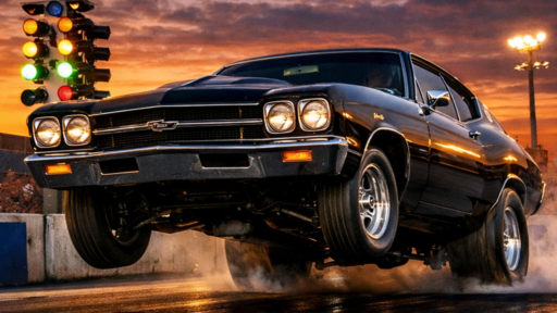 DRAG RACING CHEVY CHEVELLE