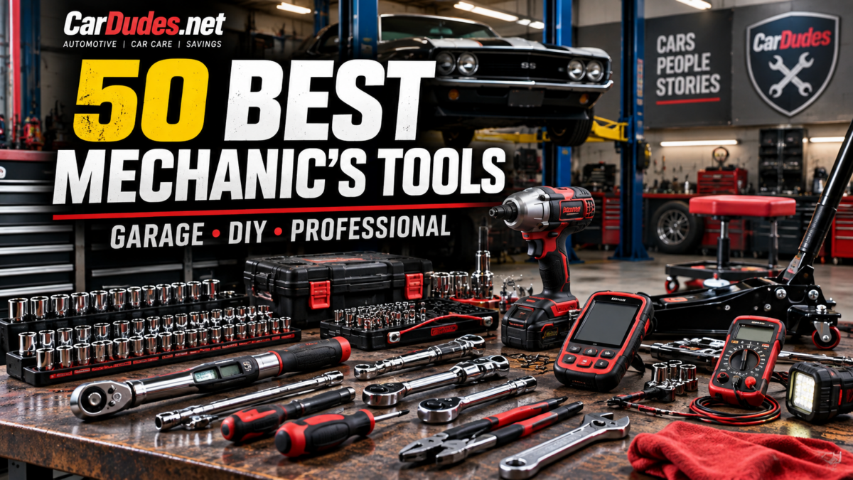 50 best mechanic's tools for automotive repair and DIY car maintenance