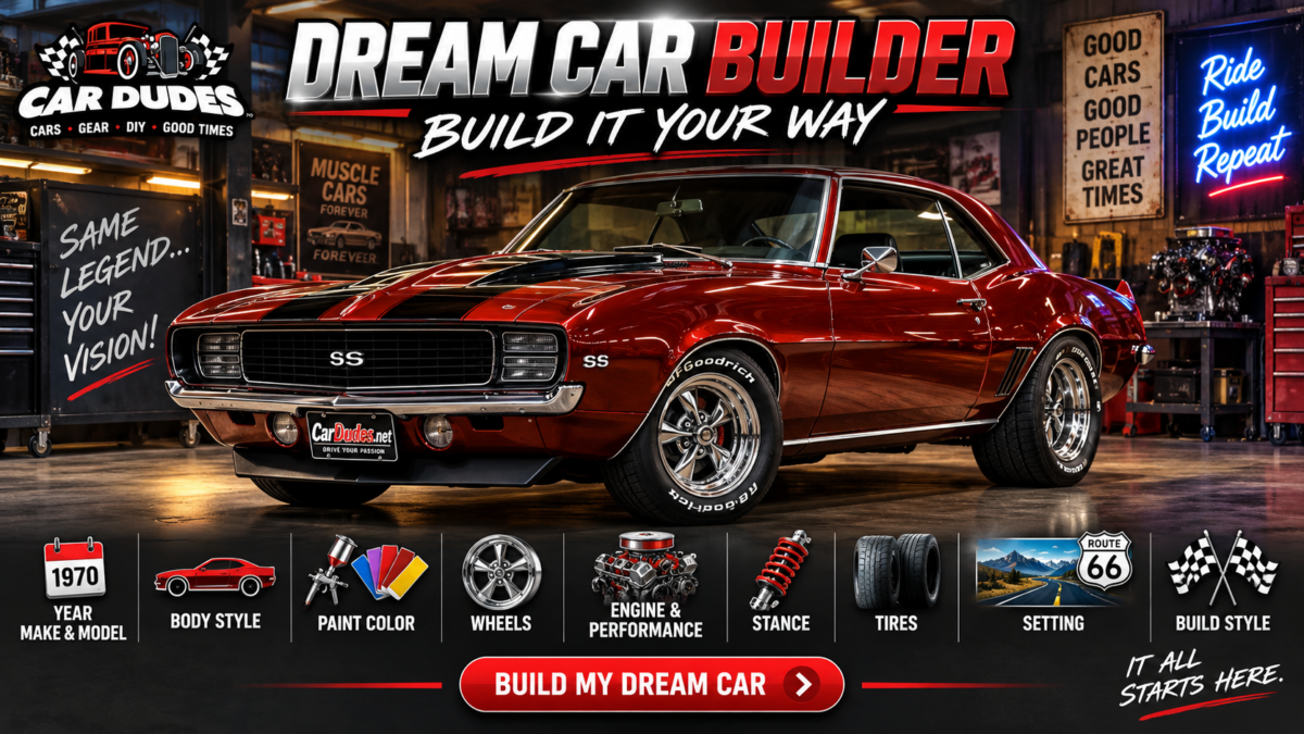 Dream Car Builder custom muscle car