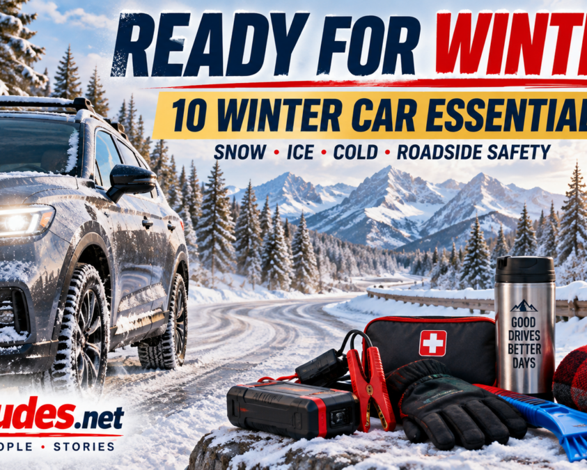 Winter car essentials for snow ice and cold weather driving