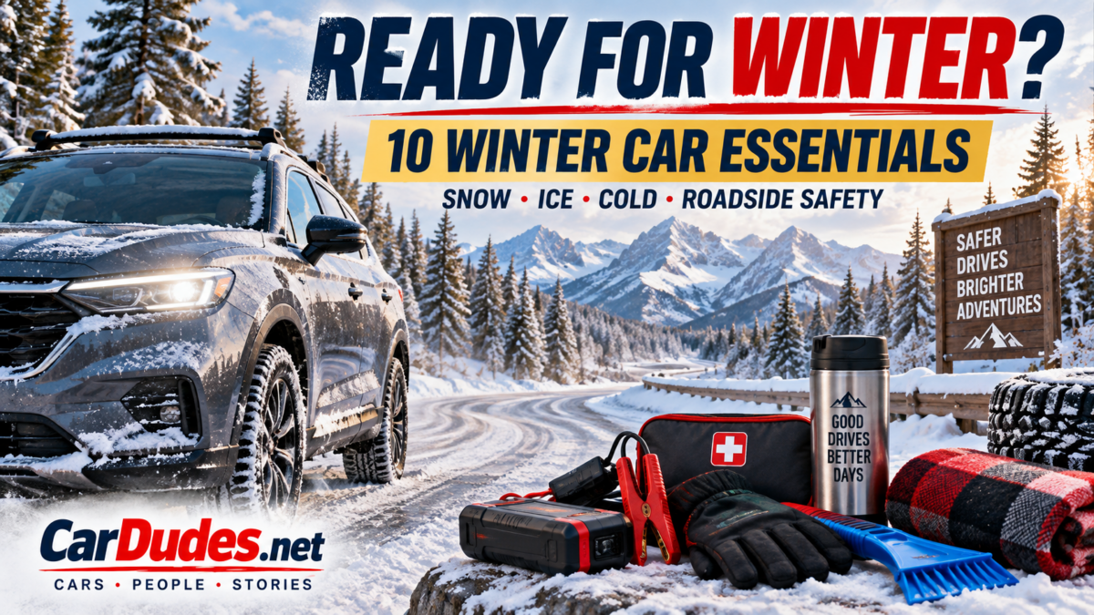 Winter car essentials for snow ice and cold weather driving