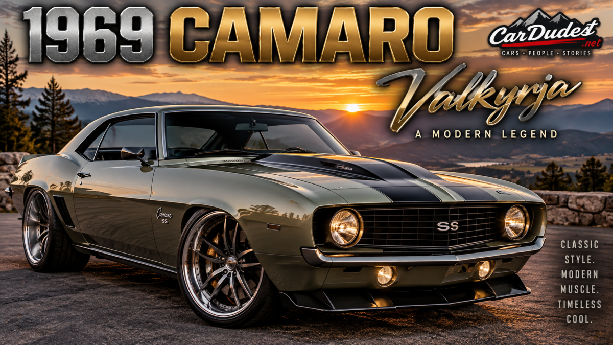 1969 Camaro restomod inspired by the Valkyrja custom Camaro
